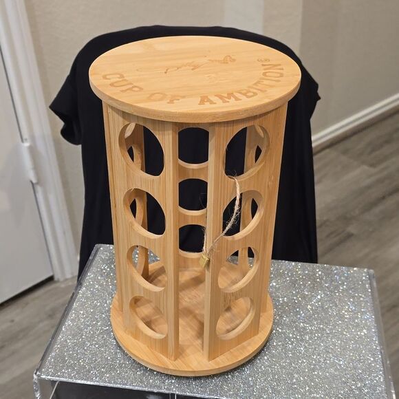 Dolly Parton Bamboo Coffee Pod Holder - Picture 6 of 8